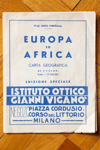 Carta geografica colonie - carta,