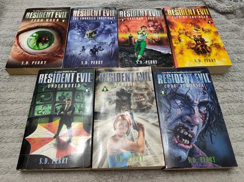Resident evil books - evil, 0-6