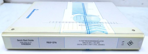 Rohde schwarz efa guida - rohde,