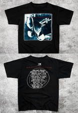 T-shirt nera 1991 vintage Dire