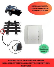 SEDILE FIAT PANDA 141 SISLEY 4X4  IMBOTTITURA RICAMBIO SEDUTA CON KIT CINGHIE