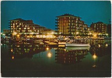 PORTO S.MARGHERITA - CAORLE - LA DARSENA - NOTTURNO (VENEZIA) 1978