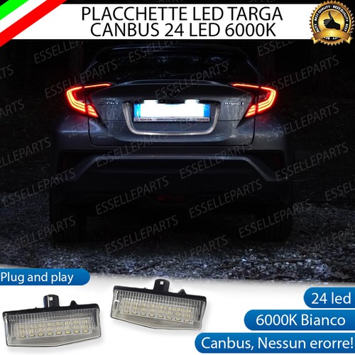 Placchette led luci - targa, 24