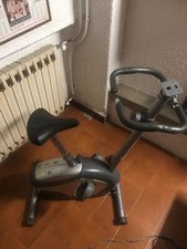 cyclette lineaflex grigia usata in ottime condizioni, mancanza di dispay