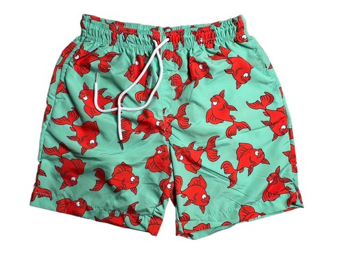 Lira goldfish print bathing - goldfish,
