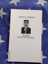 AMATO LAMBERTI: ELOGIO DELLA
