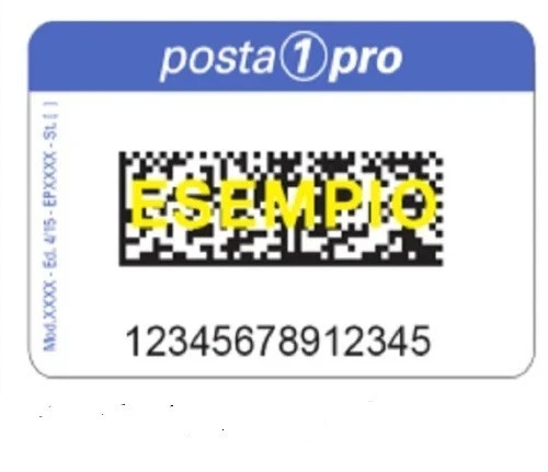 500 etichette adesive posta - etichette,