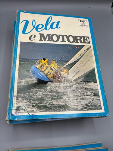 Vela motore aprile 1974 - vela,