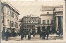 GENOVA Piazza Raffaele De Ferrari NEGOZIO FRATELLI BOCCONI Cartolina fotografica
