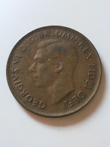 Australia penny 1951 george - 1,