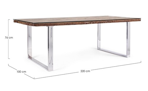 Tavolo legno teak design - tavolo,