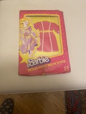 ABITO BARBIE MATTEL MODA FOSFORESCENTE  2028 CON LA SCATOLA ANNI 80