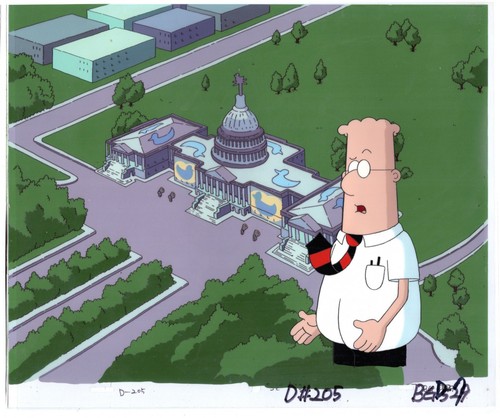 Dilbert scott adams cel - dilbert, -scott