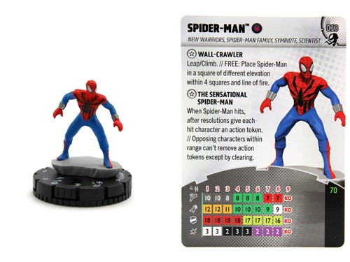 Heroclix 013 spider man - #013, spider-man