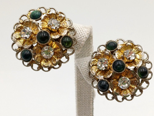 Orecchini clip vintage s - orecchini,