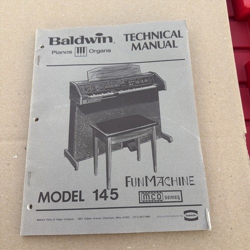 Manuale tecnico organo - , baldwin
