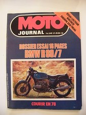 Moto journal janvier 1978 - "moto,