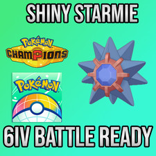 ✨6IV SHINY Starmie Battle