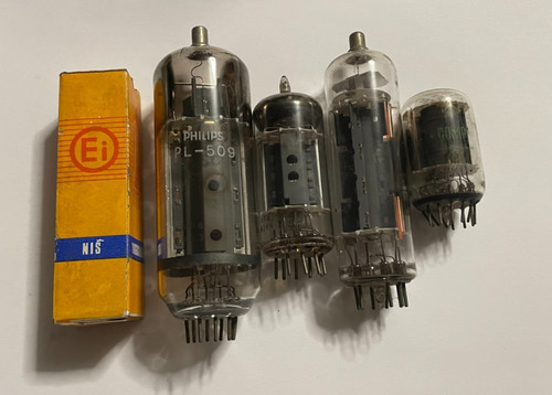 Lotto valvole radio varie - 5,