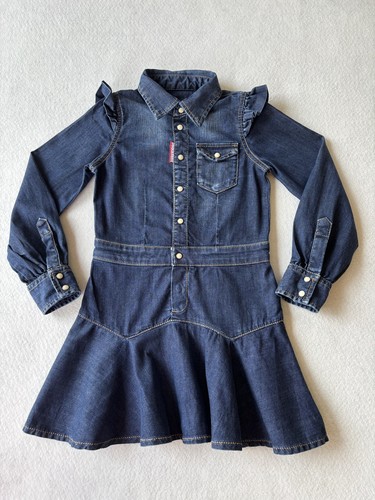 Abito denim bambina dsquared2 - bambina,