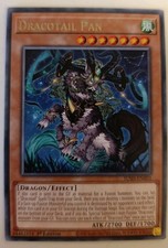 DRACOTAIL PAN • (Dracocoda Pan) • RARE • JUSH-EN003 • 1Ed • Yugioh! 
