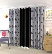 Grigio - Set di 3 tende per