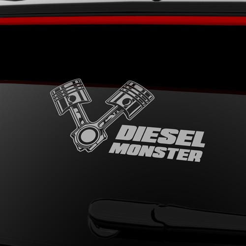 N6d12bv adesivo diesel styling - diesel,