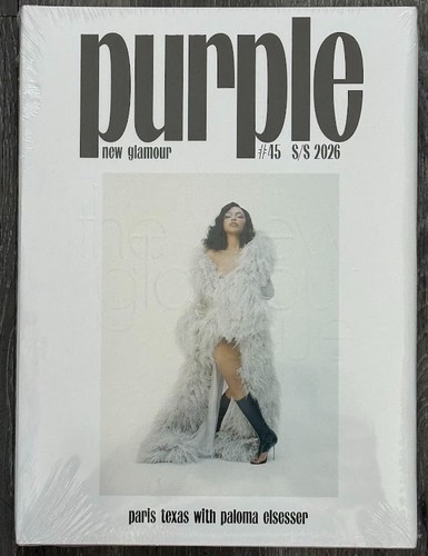Purple fashion magazine issue - purple, magazine-issue
