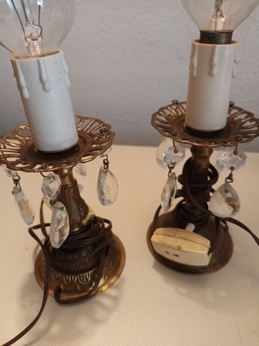 Abat jour vintage coppia