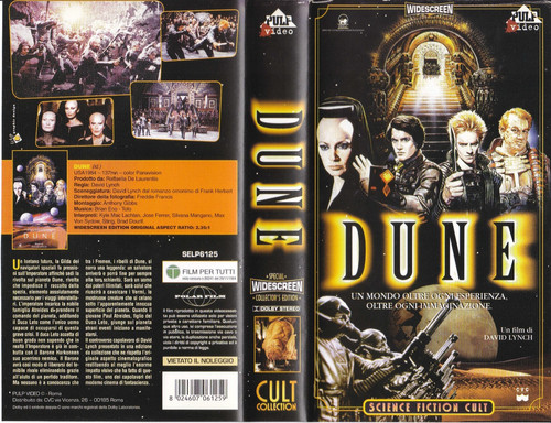 Dune david lynch vhs - by,