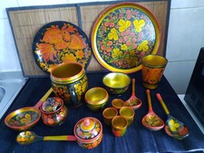 Lot artisanat russe 17 pièces