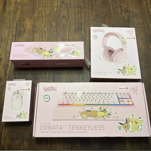 Pokemon razer set completo - x,