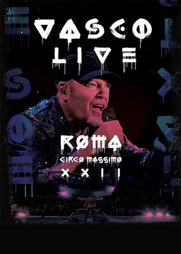 Poster 32x45 vasco live roma - poster,