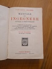 Giuseppe Colombo, Manuale Dell'Ingegnere Civile E Industriale, 1950, Hoepli