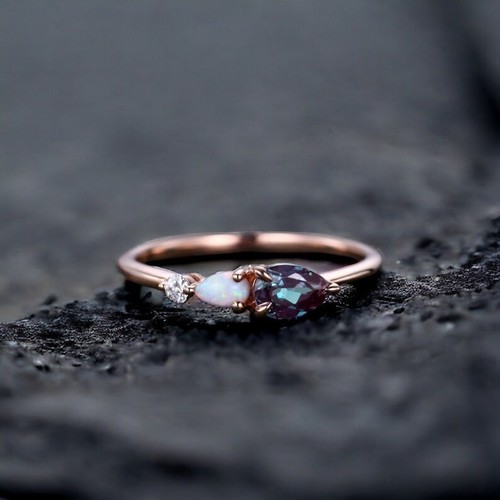 Anello fidanzamento vintage - di,