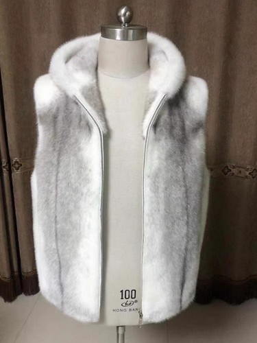 Gilet invernale uomo pelliccia