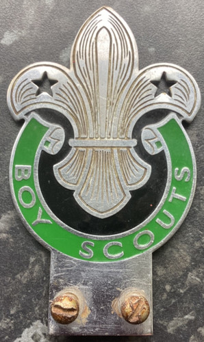 Boy scout car - boy,