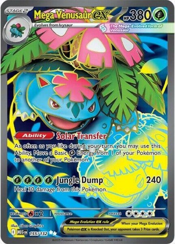 Mega venusaur 155 - mega, ex