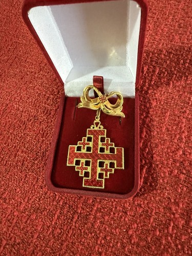 Croce fiocco onorificenza - croce, /