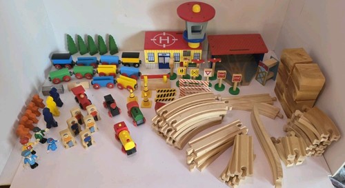 Set trenino magnetico legno - set,