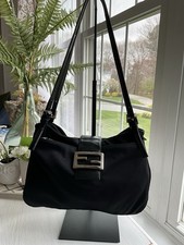 Fendi Mama Canvas/nylon Black