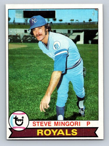 1979 topps steve mingori - 1979,