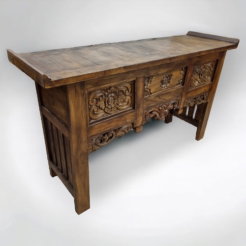 Teak credenza legno massello - legno,