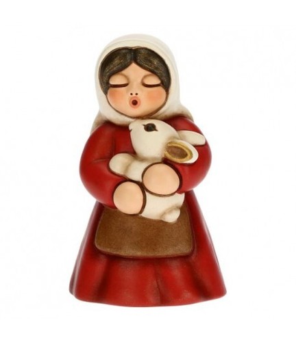 Donna con coniglio thun - donna,