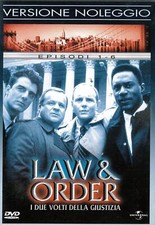 LAW & ORDER - STAGIONE 01 EP. 1-6  2DVD  EX NOLEGGIO