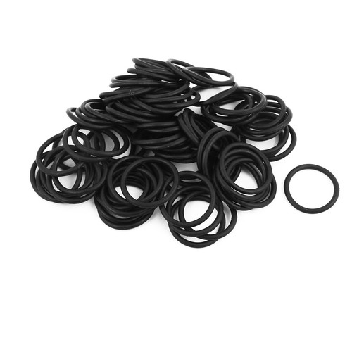 80pcs 25mm 4mm nitrile - 25mm, x