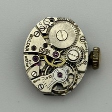 Orologio Da Donna Bulova 5AB Movimento Meccanico Vintage Svizzero PARTS 13.1mm