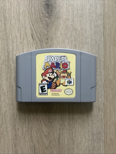 Paper mario n64 nintendo - paper,