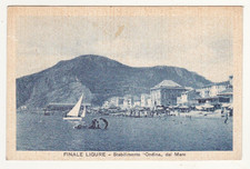 Cartolina - Finale Ligure - Stabilimento Ondina dal Mare - Savona - T. Pe. Spada
