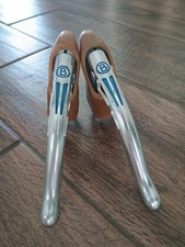 Vintage Leve Freni Campagnolo Super Record Brake Levers X Bianchi X3 Panto 